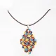 Symphony - Xochitl Rhombus M-Chocolate Leather - 1